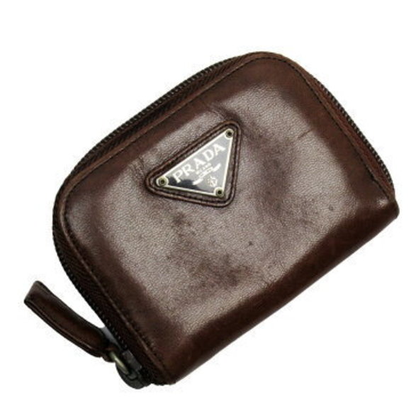 Prada Brown Leather Case - Picture 1 of 5